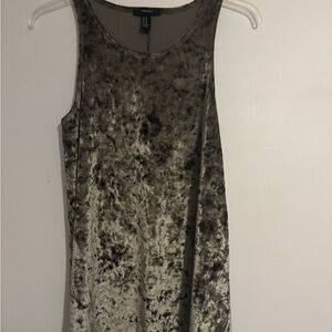 Forever 21 Velvet Tank Dress